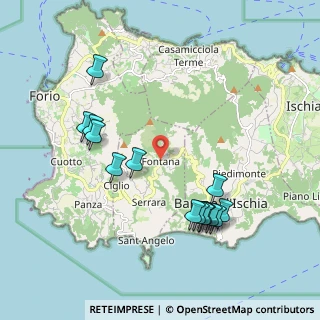 Mappa Via Cavonera Grande, 80070 Serrara Fontana NA, Italia (2.22714)