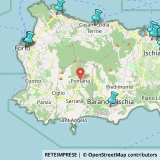 Mappa Via Casale, 80070 Serrara Fontana NA, Italia (4.08364)