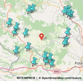 Mappa Unnamed Road, 85050 Baragiano PZ, Italia (11.097)