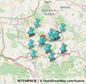 Mappa Unnamed Road, 85050 Baragiano PZ, Italia (11.164)