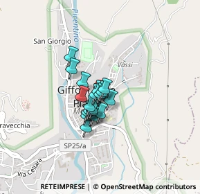 Mappa Via Vignadonica, 84095 Giffoni Valle Piana SA, Italia (0.2505)