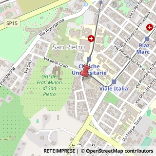 Mappa Via Rockfeller, 4/b, 07100 Sassari, Sassari (Sardegna)