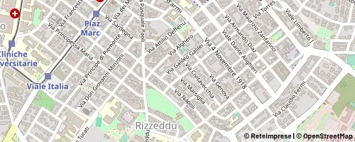 Mappa Sassari