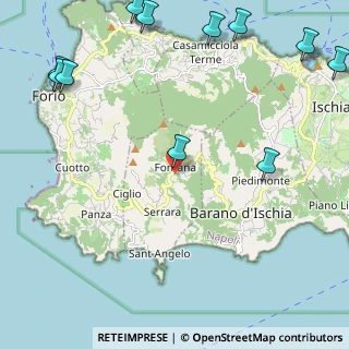 Mappa Via Gennaro Iacono, 80070 Serrara Fontana NA, Italia (3.50909)