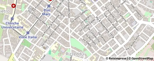 Mappa Sassari