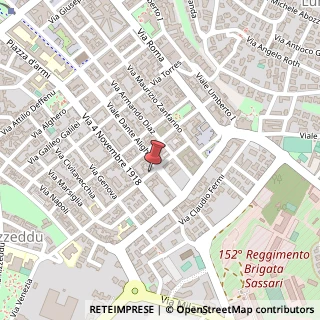 Mappa Via Alceo Catalocchino,  8, 07100 Sassari, Sassari (Sardegna)