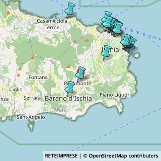 Mappa 80070 Barano D'ischia NA, Italia (2.8475)