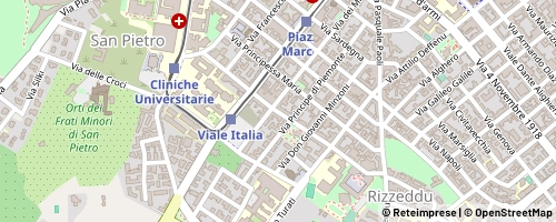 Mappa Sassari