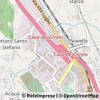 Map Cava de' Tirreni