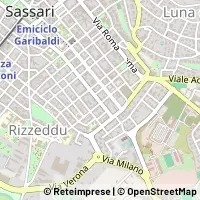 Karte Sassari