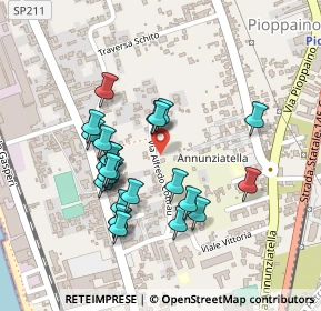 Mappa Via Alfredo Cottrau, 80053 Castellammare di Stabia NA, Italia (0.21923)