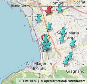 Mappa Via Alfredo Cottrau, 80053 Castellammare di Stabia NA, Italia (1.80733)