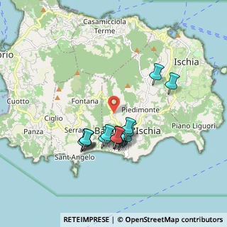 Mappa Via San Giovanni Battista, 80070 Barano D'ischia NA, Italia (1.68267)