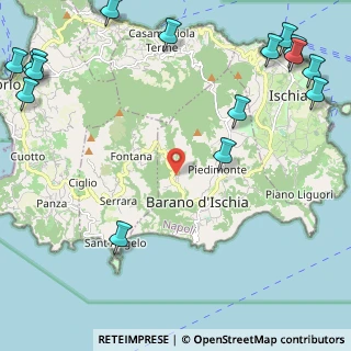 Mappa Via Ritola, 80070 Barano D'ischia NA, Italia (3.765)