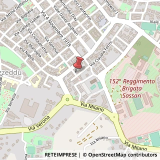 Mappa Via Genova, 44, 07100 Sassari, Sassari (Sardegna)