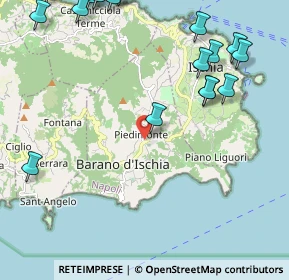 Mappa Via Provinciale Regina Elena, 80070 Barano D'ischia NA, Italia (3.18059)