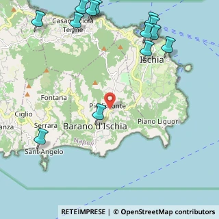 Mappa Via Provinciale Regina Elena, 80070 Barano D'ischia NA, Italia (3.32231)