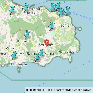 Mappa Via Provinciale Regina Elena, 80070 Barano D'ischia NA, Italia (3.02)