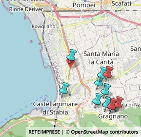 Mappa Via Antonio Dimitri, 80053 Castellammare di Stabia NA, Italia (2.52364)