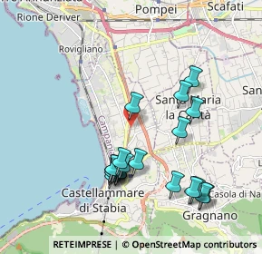Mappa Via Antonio Dimitri, 80053 Castellammare di Stabia NA, Italia (2.1025)
