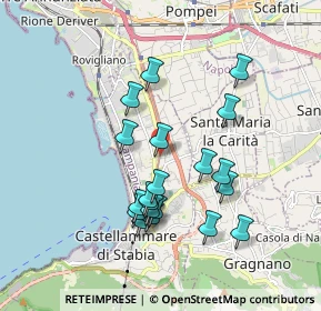 Mappa Via Antonio Dimitri, 80053 Castellammare di Stabia NA, Italia (1.8105)