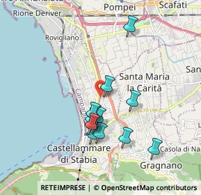 Mappa Via Antonio Dimitri, 80053 Castellammare di Stabia NA, Italia (1.72615)