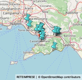 Mappa Via Antonio Dimitri, 80053 Castellammare di Stabia NA, Italia (8.62813)