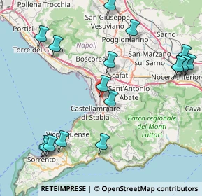 Mappa Via Antonio Dimitri, 80053 Castellammare di Stabia NA, Italia (10.83353)