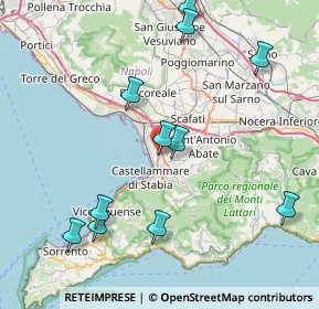 Mappa Via Antonio Dimitri, 80053 Castellammare di Stabia NA, Italia (9.69091)