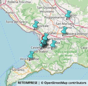 Mappa Via Antonio Dimitri, 80053 Castellammare di Stabia NA, Italia (4.34182)