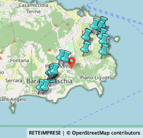 Mappa Via Vincenzo di Meglio, 80069 Barano D'ischia NA, Italia (1.7715)