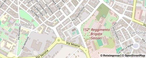 Mappa Sassari