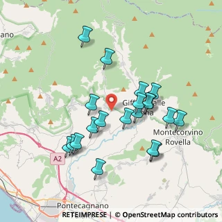 Mappa Via Area Serre, 84090 Giffoni sei Casali SA, Italia (3.825)