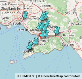 Mappa Traversa Savorito, 80053 Castellammare di Stabia NA, Italia (10.8775)