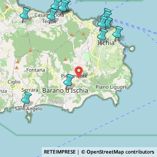 Mappa SS  270 KM 5 Variante, 80070 Barano D'ischia NA, Italia (3.32923)