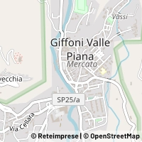 Térkép Giffoni Valle Piana