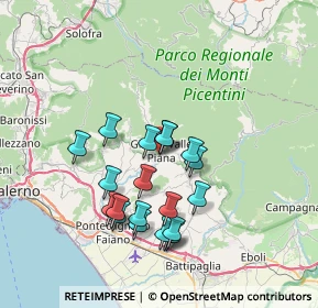 Mappa Complesso Monumentale San Francesco, 84095 Giffoni Valle Piana SA, Italia (7.036)