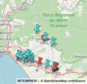 Mappa Complesso Monumentale San Francesco, 84095 Giffoni Valle Piana SA, Italia (9.9675)