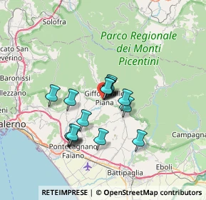 Mappa Complesso Monumentale San Francesco, 84095 Giffoni Valle Piana SA, Italia (5.4625)