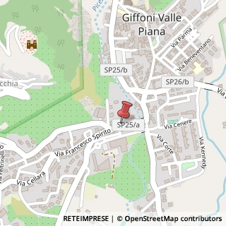Mappa Via Pistilli, 6, 84095 Giffoni Valle Piana, Salerno (Campania)