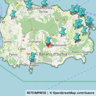 Mappa Via Colocaputo, 80070 Barano D'ischia NA, Italia (3.35789)