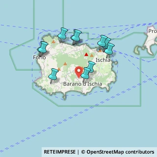 Mappa Via Colocaputo, 80070 Barano D'ischia NA, Italia (3.69091)