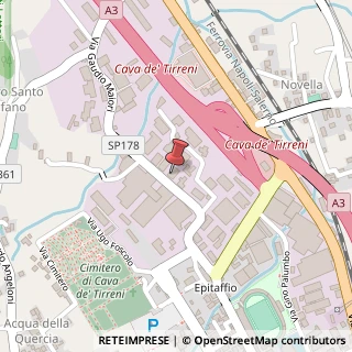 Mappa Via Gaudio Maiori, 83, 84013 Cava de' Tirreni, Salerno (Campania)