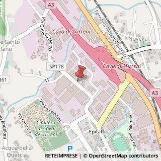 Mappa Via Gaudio Maiori, 51, 84013 Cava de' Tirreni, Salerno (Campania)