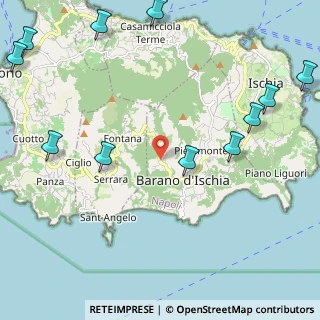 Mappa Via Angelo Migliaccio, 80070 Barano D'ischia NA, Italia (3.27636)