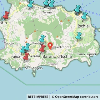 Mappa Via Angelo Migliaccio, 80070 Barano D'ischia NA, Italia (3.21714)