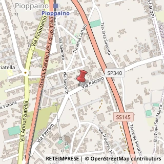 Mappa Via Petraro, 63, 80053 Castellammare di Stabia, Napoli (Campania)