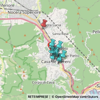 Mappa Corso G. Paladucci, 84013 Cava de' Tirreni SA, Italia (0.95077)