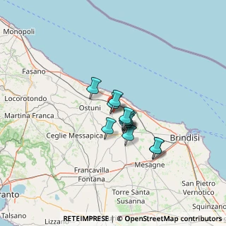 Mappa Contrada Malavera, 72012 Carovigno BR, Italia (8.85083)