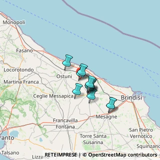 Mappa Via Luisa Sanfelice, 72012 Carovigno BR, Italia (8.87417)